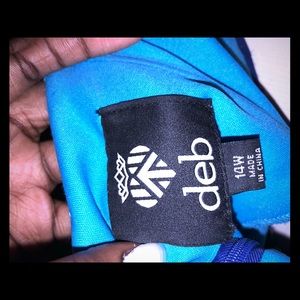 Ombré Blue Sparkly Dress